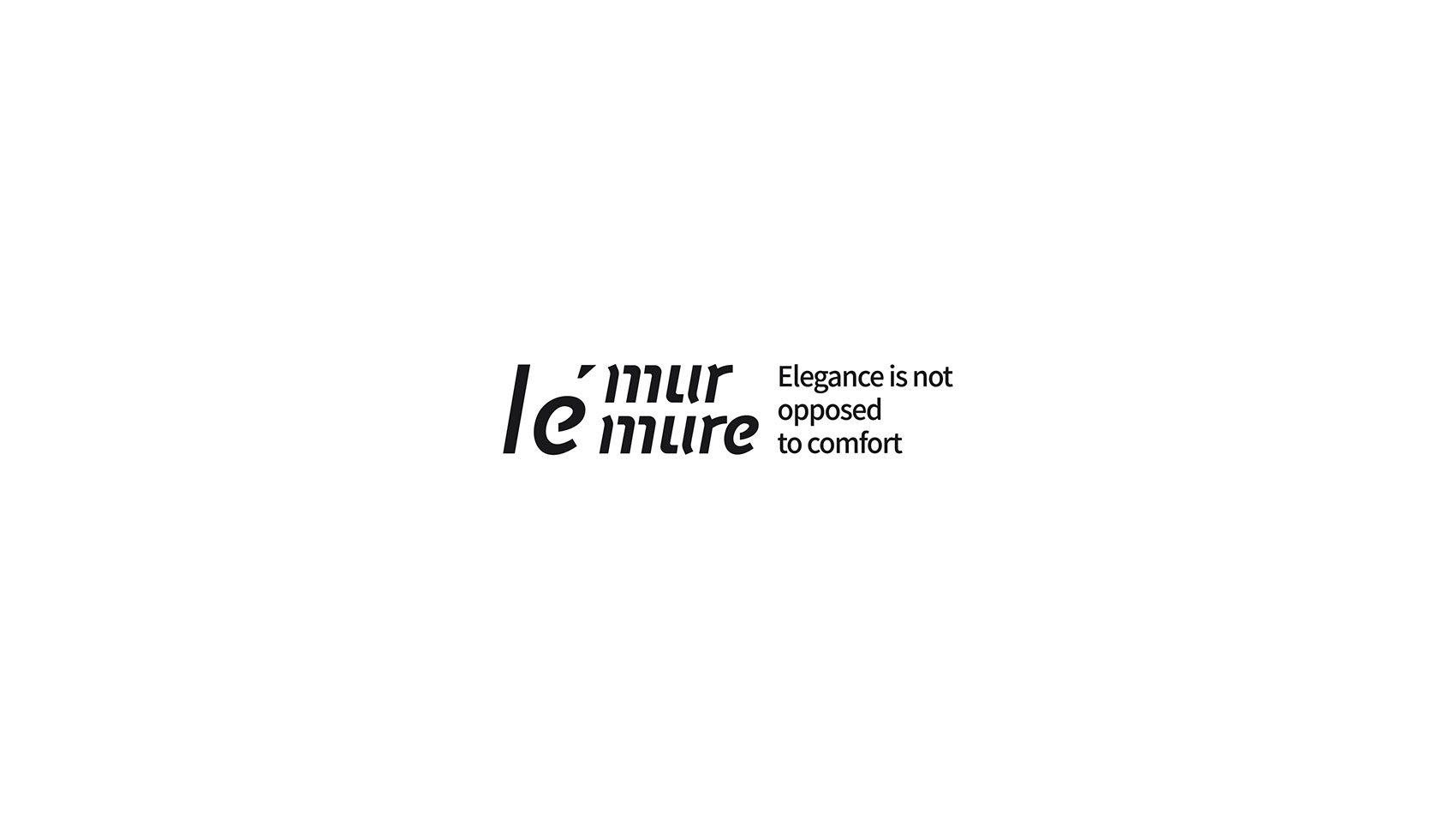  le murmure服装品牌LOGO设计