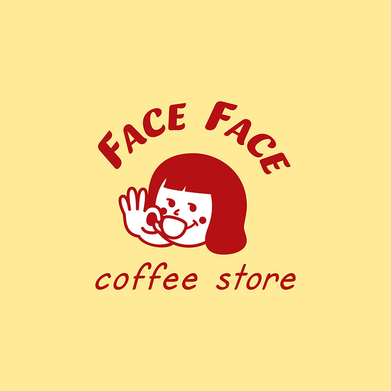 咖啡品牌设计—圆脸蛋咖啡品牌VI设计